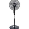 Ardes Ventilatore Piantana 40Cm H150 Style Touch 3Vel Base Tonda Nero