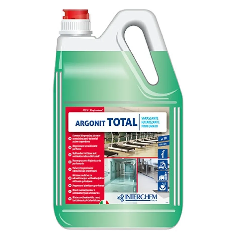 Argonit Total detergente pavimenti sgrassante igienizzante profumato 5 kg