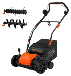Arieggiatore elettrico Black & Decker BEOEP320-QS scarificatore con sa