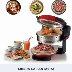 Ariete Forno Pizza Doppio 400°C 2300W 2 Termostati Separati