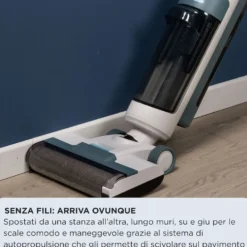 Ariete Lavapavimenti Aqua Force Aspira E Lava 220W 3Mod Pulizia Con Acc