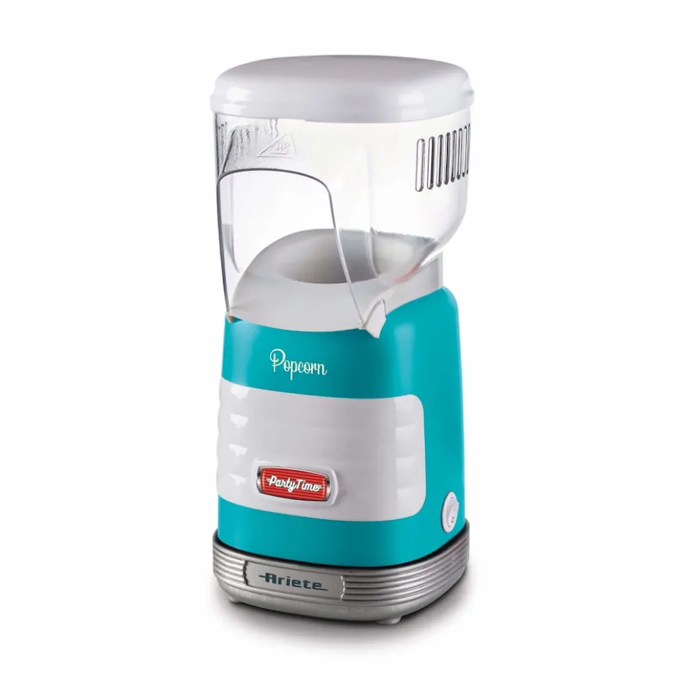 Ariete Macch Popcorn Party Timec/Apertura Frontale Azzurro