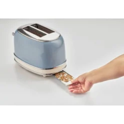Ariete Tostapane 2Fette 800W 6Liv Vintage Lightblu