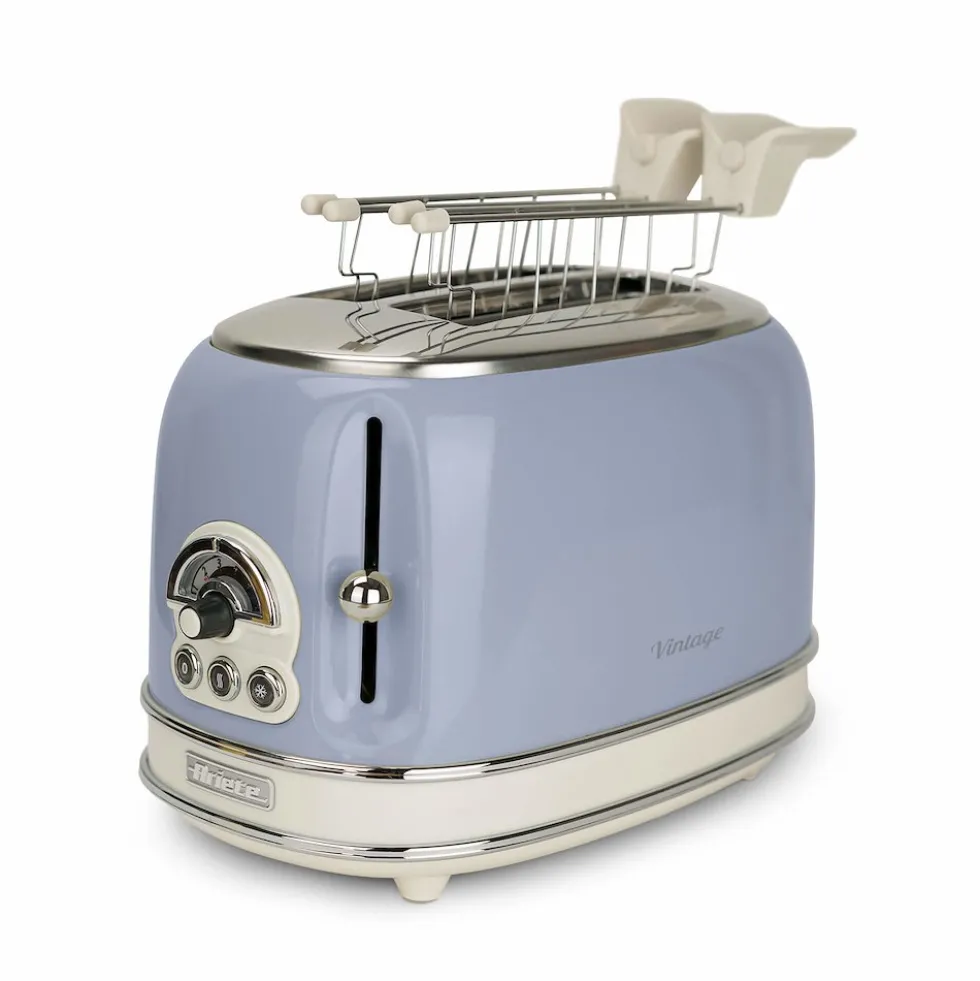 Ariete Tostapane 2Fette 800W 6Liv Vintage Lightblu