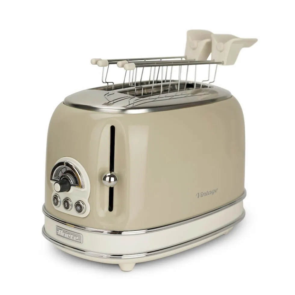 Ariete Tostapane 2Fette 800W 6Liv Vintage Beige