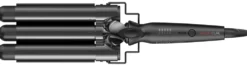 Arricciacapelli Ga Ma PC5006 SALON CURL Triferro Black e Silver