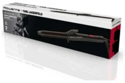 Arricciacapelli Rowenta CF321L KARL LAGERFELD Curling Tong Black