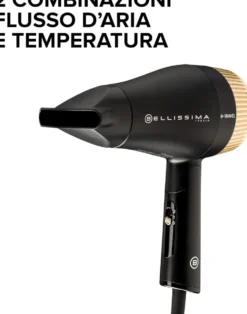 Asciugacapelli da viaggio Imetec B-Travel 1400W manico pieghevole