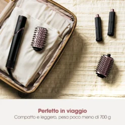 Asciugacapelli e styler 3 in 1 Shark Flexstyle HD424EU nero/oro rosa