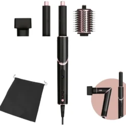 Asciugacapelli e styler 3 in 1 Shark Flexstyle HD424EU nero/oro rosa