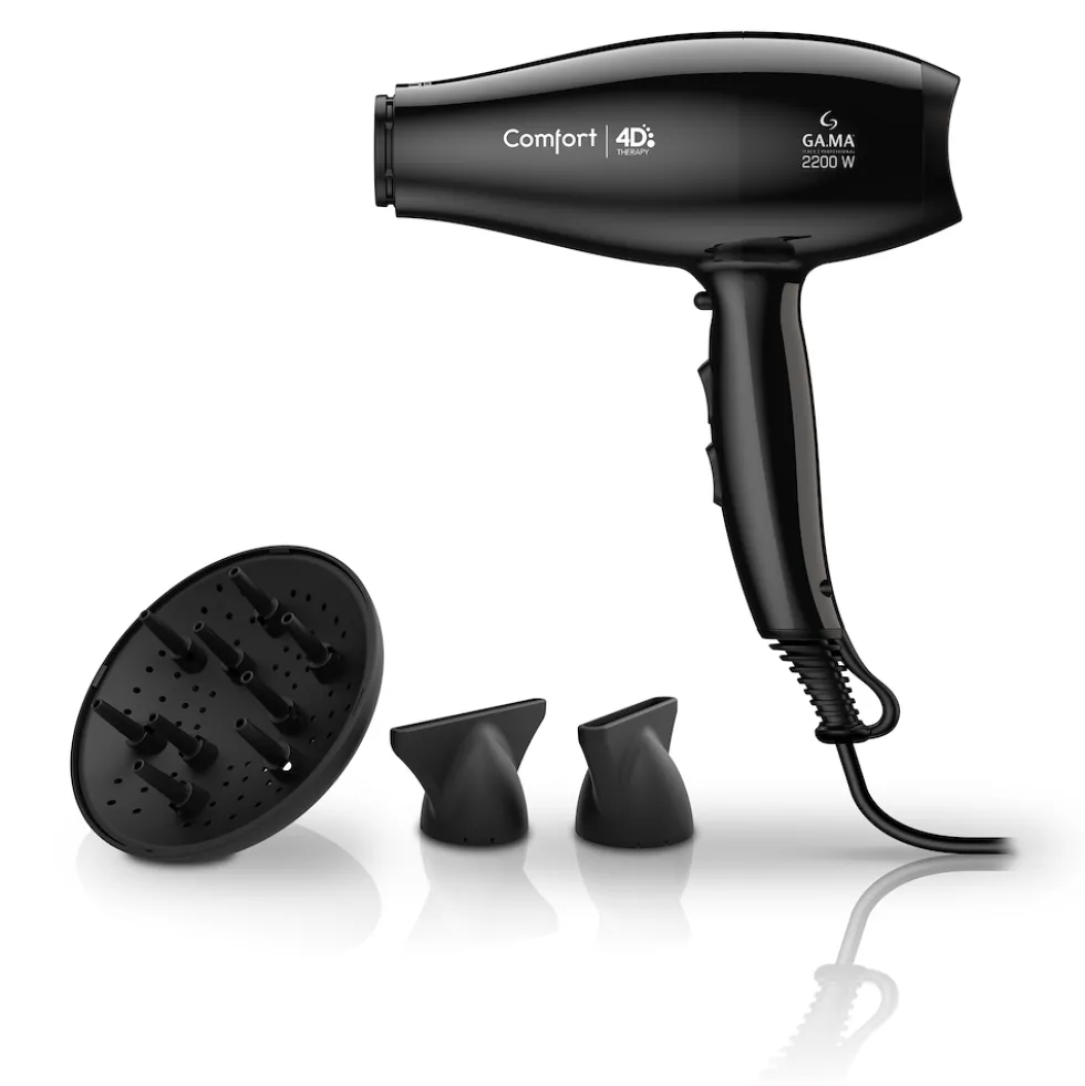 Asciugacapelli Gama GH0532 2200W con tecnologia Ozone Ion