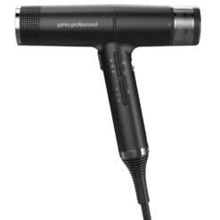 Asciugacapelli Gama iQ1 Perfetto Black, 1600W motore brushless