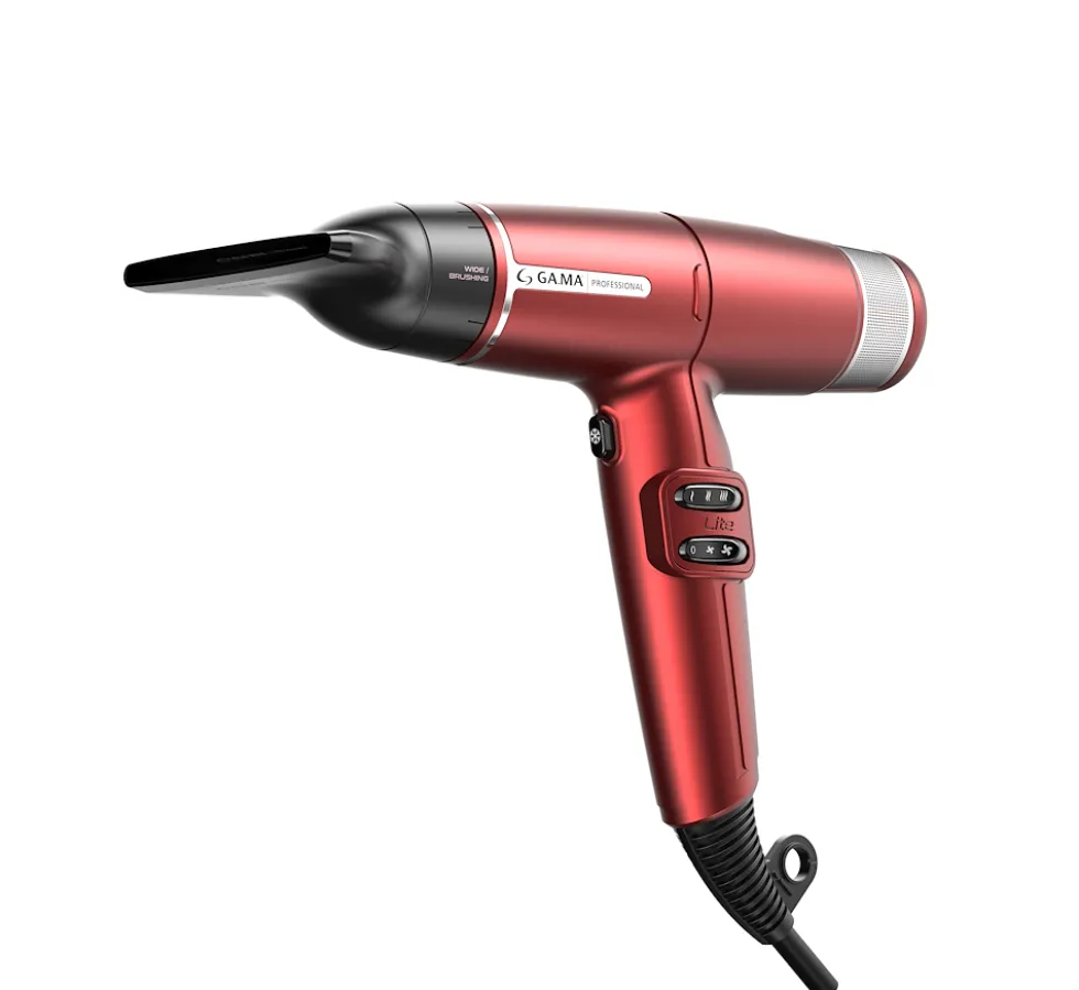 Asciugacapelli GAMA PH6030.RD 1500W con diffusore e concentratore
