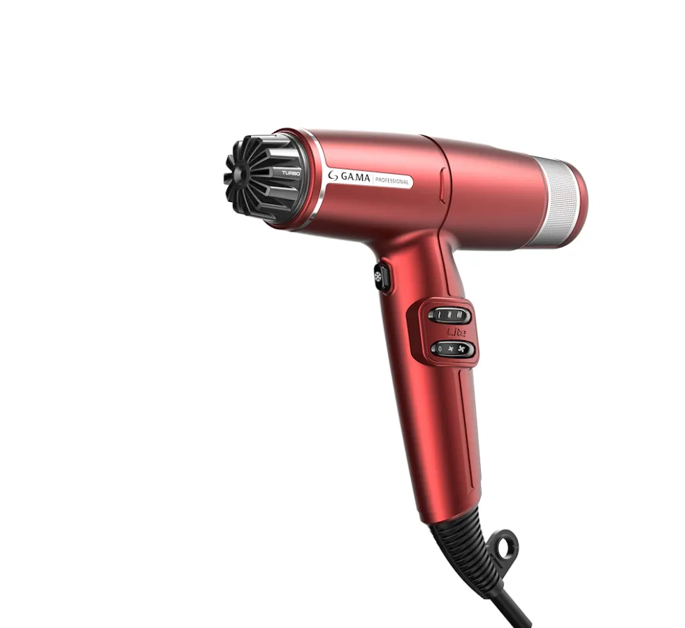Asciugacapelli GAMA PH6030.RD 1500W con diffusore e concentratore