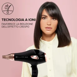 Asciugacapelli Imetec Bellissima P5 3800 con motore AC e tecnologia ionica