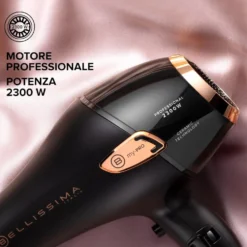 Asciugacapelli Imetec Bellissima P5 3800 con motore AC e tecnologia ionica