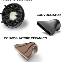 Asciugacapelli Imetec Bellissima P5 3800 con motore AC e tecnologia ionica