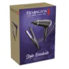 Asciugacapelli Remington D3016GP Gift Set con piastra, 2000W