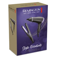 Asciugacapelli Remington D3016GP Gift Set con piastra, 2000W