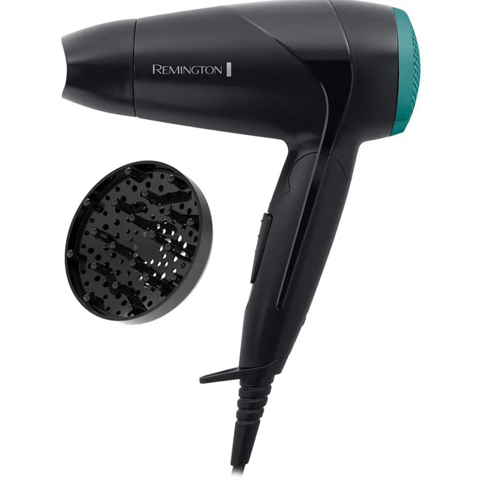 Asciugacapelli Remington D1500 On The Go 2000 con doppio voltaggio