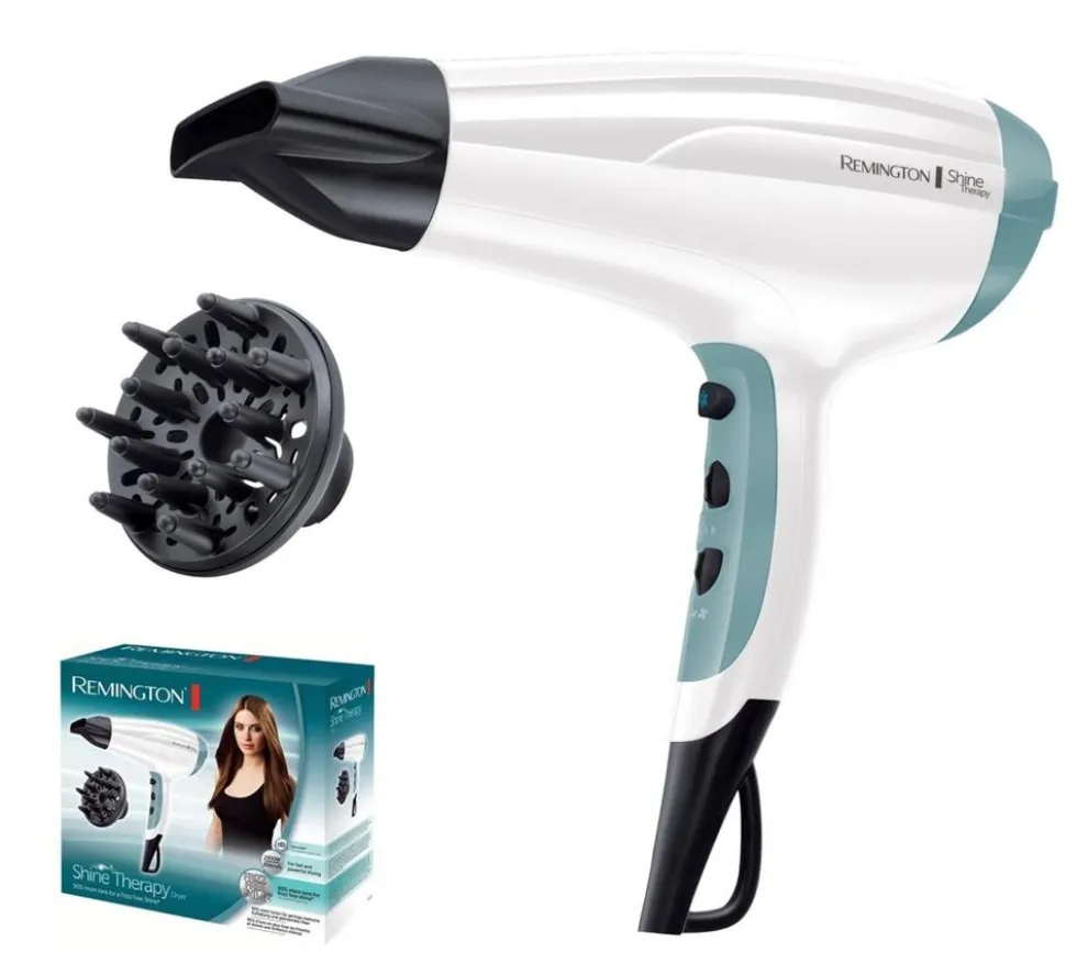 Asciugacapelli Remington D5216 Shine Therapy con tecnologia ionica