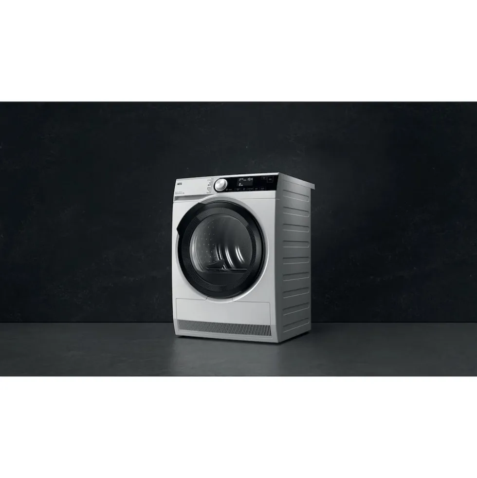 Asciugatrice AEG Serie 8000 TR8HDBG9B con pompa di calore e funzione vapore