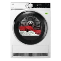 Asciugatrice AEG Serie 8000 TR8HDBG9B con pompa di calore e funzione vapore