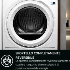 Asciugatrice AEG Serie 7000 TR7HE1C9 a pompa di calore 9kg