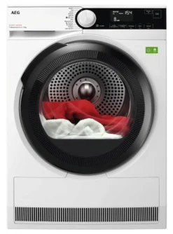 Asciugatrice AEG TR8HD9A a pompa di calore con tecnologia AbsoluteCare