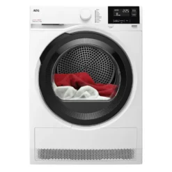 Asciugatrice a pompa di calore AEG Serie 7000 TR7HG18C con tecnologia SensiDry