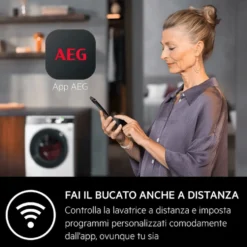 Asciugatrice a pompa di calore AEG TR8BGH38YA capacità 8 kg