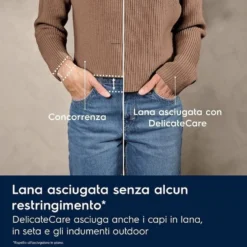 Asciugatrice Electrolux EW7H39B con tecnologia DelicateCare