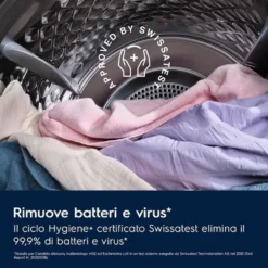 Asciugatrice Electrolux EW7H39B con tecnologia DelicateCare
