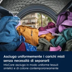 Asciugatrice Electrolux EW7H39B con tecnologia DelicateCare