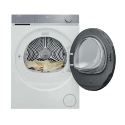 Asciugatrice Haier HD100C367U1 con 10 kg di capacità, tecnologia a pompa di calore e WiFi