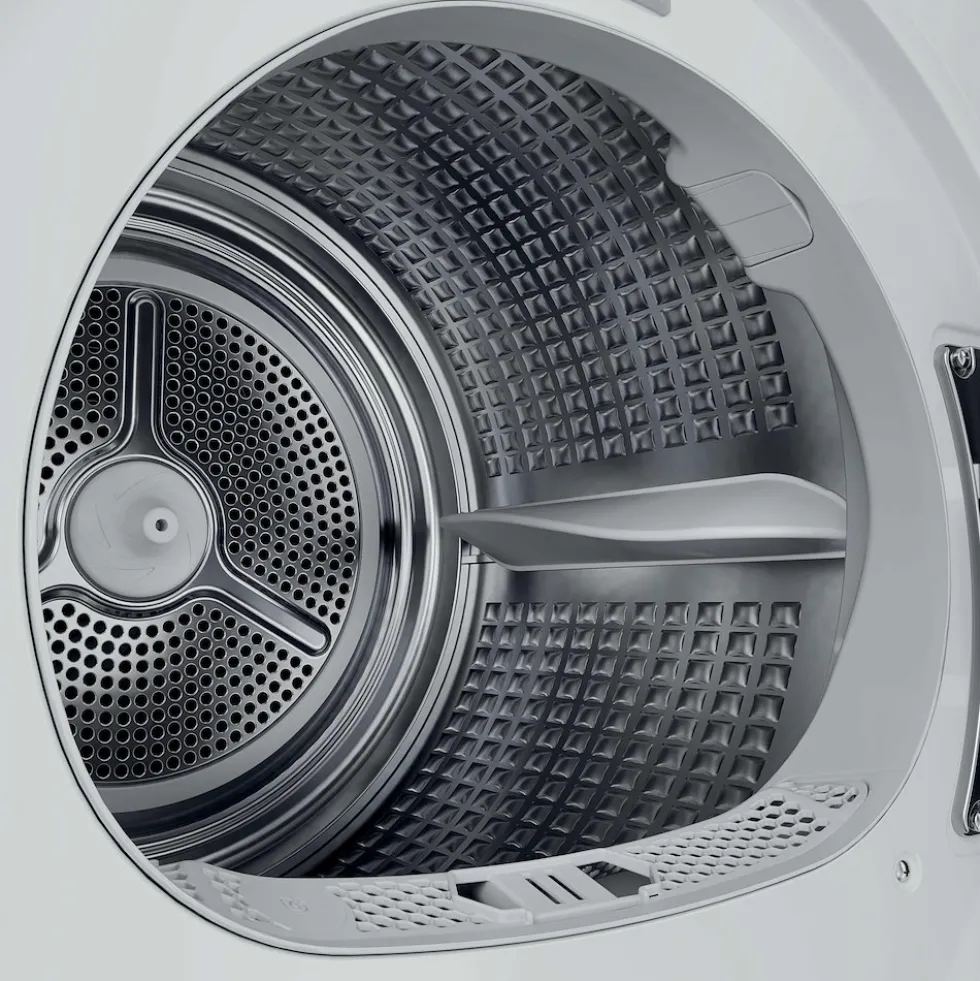 Asciugatrice Haier HD100C367U1 con 10 kg di capacità, tecnologia a pompa di calore e WiFi