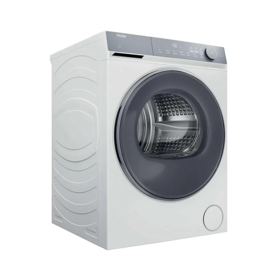 Asciugatrice Haier HD100C367U1 con 10 kg di capacità, tecnologia a pompa di calore e WiFi