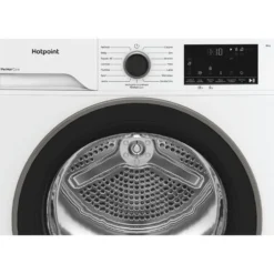 Asciugatrice Hotpoint Ariston HPT84DBSIT a libera installazione, 8 kg, Pompa di Calore