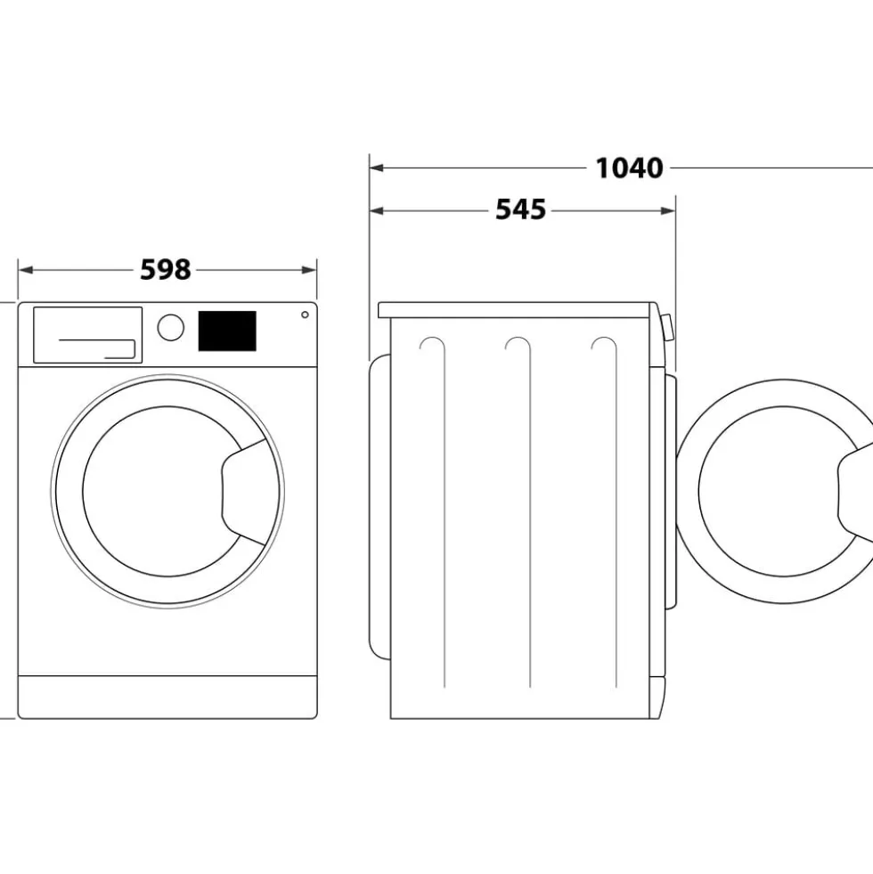 Asciugatrice Hotpoint Ariston HPT83DBSIT slim con capacità 8kg e PetHair Removal