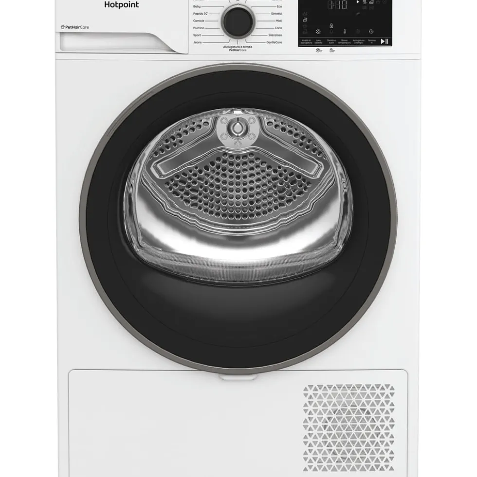 Asciugatrice Hotpoint Ariston HPT113DBSIT con rimozione peli animali