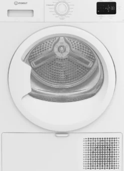 Asciugatrice Indesit CYD84DWWIT a pompa di calore con display digitale