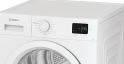 Asciugatrice Indesit CYD84DWWIT a pompa di calore con display digitale