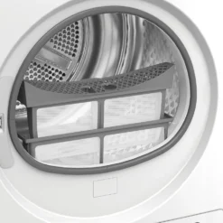 Asciugatrice Indesit CYD102DWWIT a pompa di calore con Display Digitale