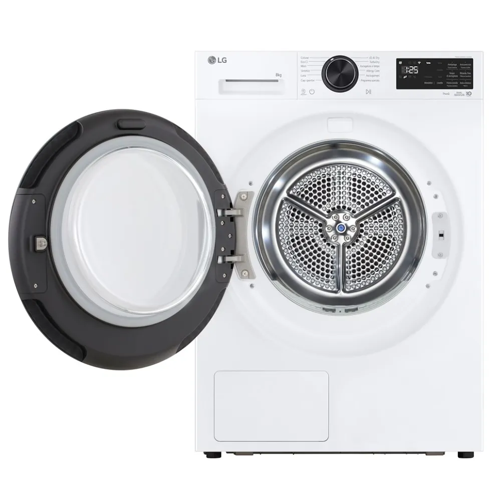 Asciugatrice LG ELECTRONICS RHX7009TLB con AI Dry e 9 kg