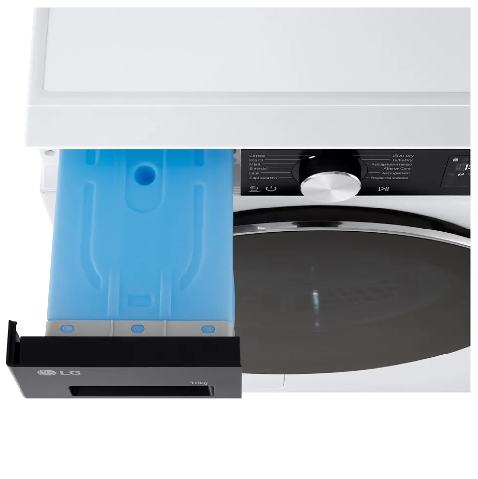 Asciugatrice LG Electronics RNX5010TKC con Intelligenza AI Dry e 10 kg