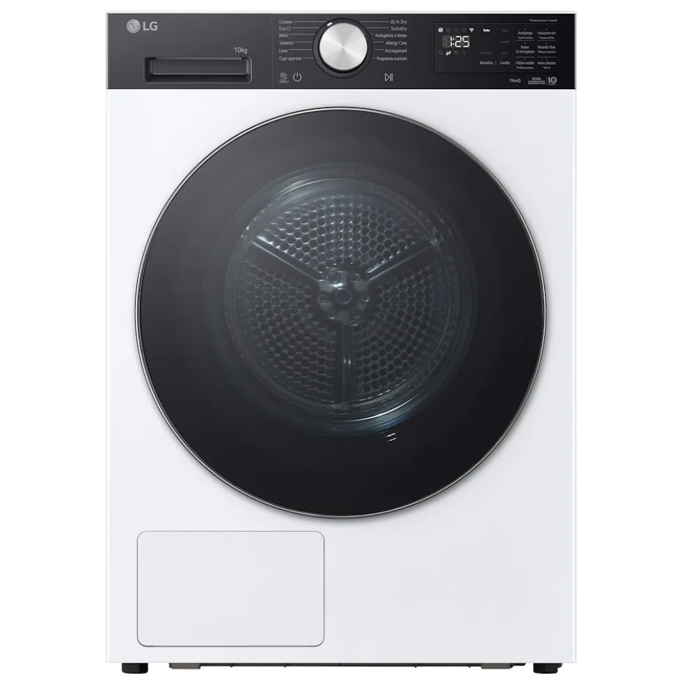 Asciugatrice LG Electronics RNX5010TKC con Intelligenza AI Dry e 10 kg