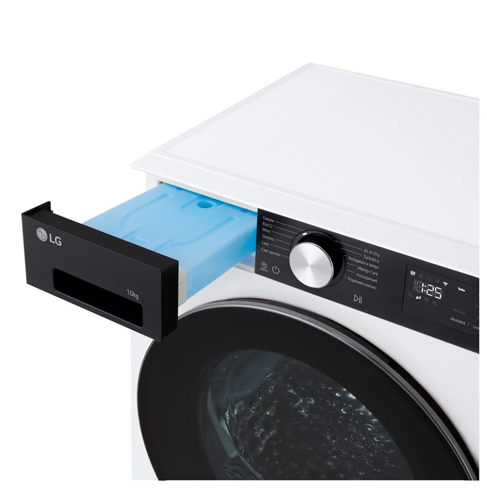 Asciugatrice LG Electronics RNX5010TKC con Intelligenza AI Dry e 10 kg