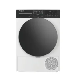 Asciugatrice Whirlpool CWD105MWBSIT a pompa di calore con WiFi e XL