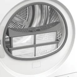 Asciugatrice Whirlpool CWD105MWBSIT a pompa di calore con WiFi e XL