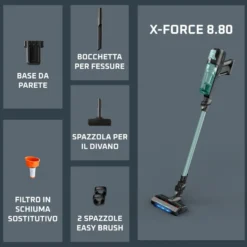 Aspirapolvere senza fili Rowenta X-Force 8.80 250W